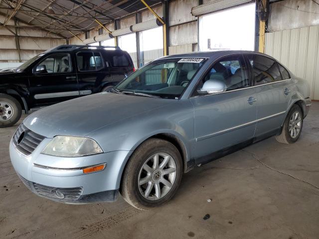 WVWPD63B24P252638 - 2004 VOLKSWAGEN PASSAT GLS SILVER photo 1