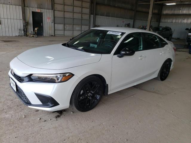 2HGFE2F53NH602812 - 2022 HONDA CIVIC SPORT 白色 照片 1