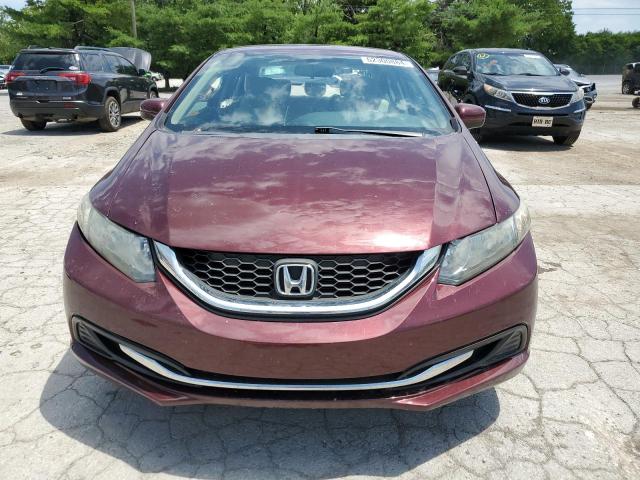 19XFB2F56FE059797 - 2015 HONDA CIVIC LX MAROON photo 5