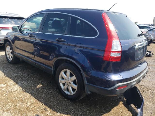 JHLRE48509C004354 - 2009 HONDA CR-V EX BLUE photo 2