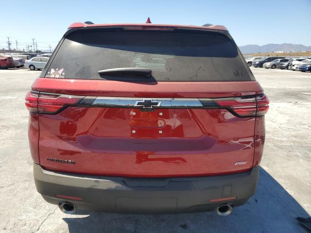 1GNERJKW6PJ261941 - 2023 CHEVROLET TRAVERSE RS RED photo 6