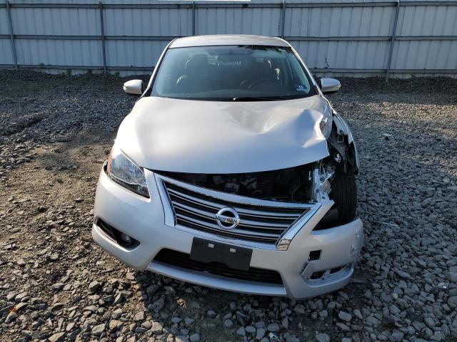 3N1AB7AP3EY288910 - 2014 NISSAN SENTRA S SILVER photo 5