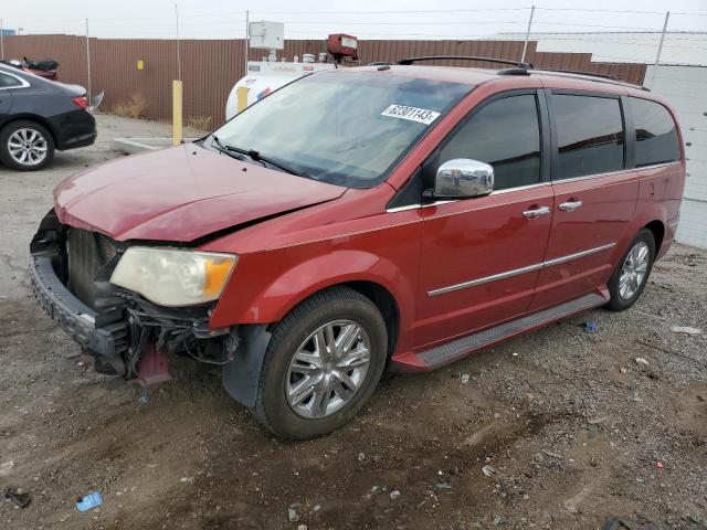 2A8HR64X58R646356 - 2008 CHRYSLER TOWN & COU LIMITED MAROON photo 1