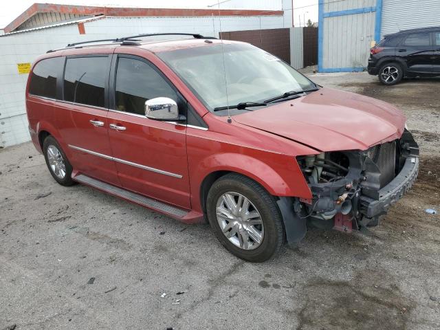 2A8HR64X58R646356 - 2008 CHRYSLER TOWN & COU LIMITED MAROON photo 4