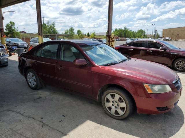 5NPET46C57H289136 - 2007 HYUNDAI SONATA GLS BURGUNDY photo 4