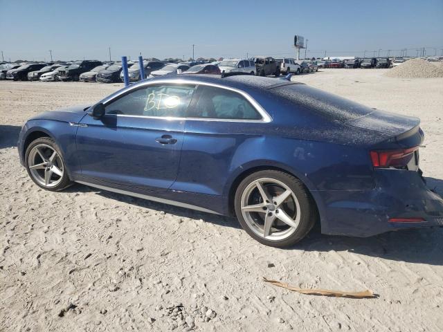 WAUTNAF54JA016606 - 2018 AUDI A5 PREMIUM PLUS S-LINE BLUE photo 2