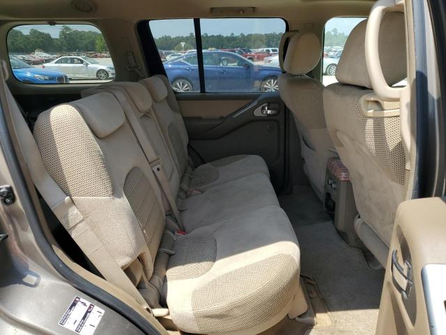 5N1AR18U46C636575 - 2006 NISSAN PATHFINDER LE TAN photo 11