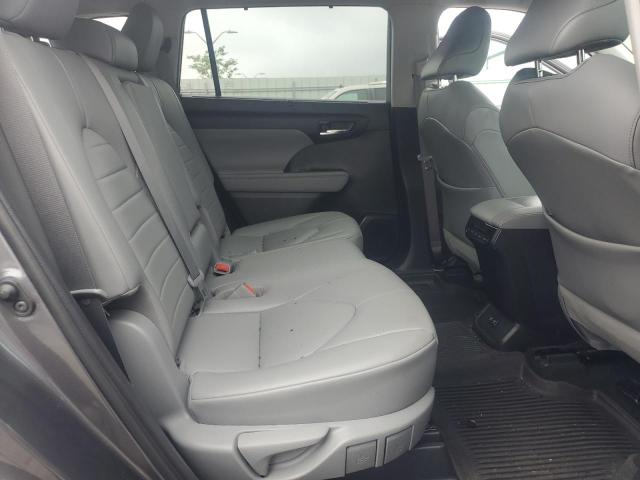 5TDGZRBH4MS071345 - 2021 TOYOTA HIGHLANDER XLE GRAY photo 11