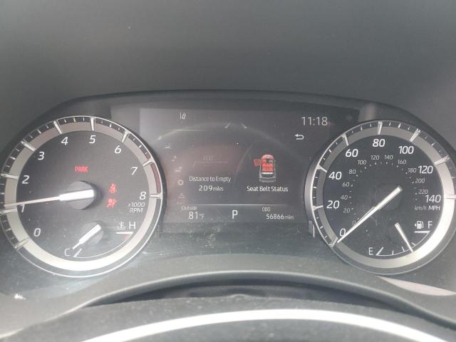 5TDGZRBH4MS071345 - 2021 TOYOTA HIGHLANDER XLE GRAY photo 9