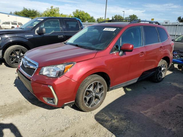 JF2SJGDC6FH593703 - 2015 SUBARU FORESTER 2.0XT PREMIUM RED photo 1