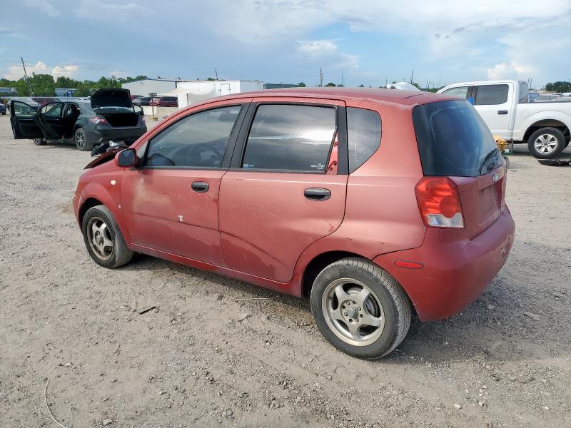 KL1TD66697B703022 - 2007 CHEVROLET AVEO BASE Qırmızı foto 2