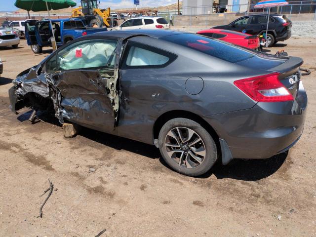 2HGFG3B87DH503733 - 2013 HONDA CIVIC EX GRAY photo 2