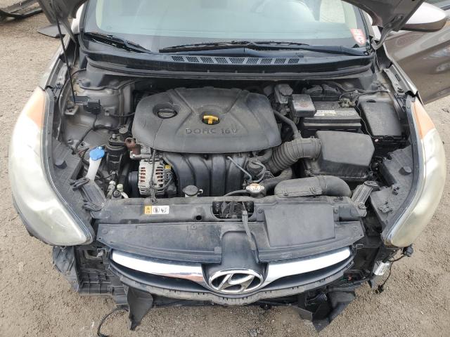 5NPDH4AE5DH257076 - 2013 HYUNDAI ELANTRA GLS GOLD photo 11