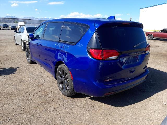 2C4RC1FG7KR569199 - 2019 CHRYSLER PACIFICA TOURING PLUS BLUE photo 2