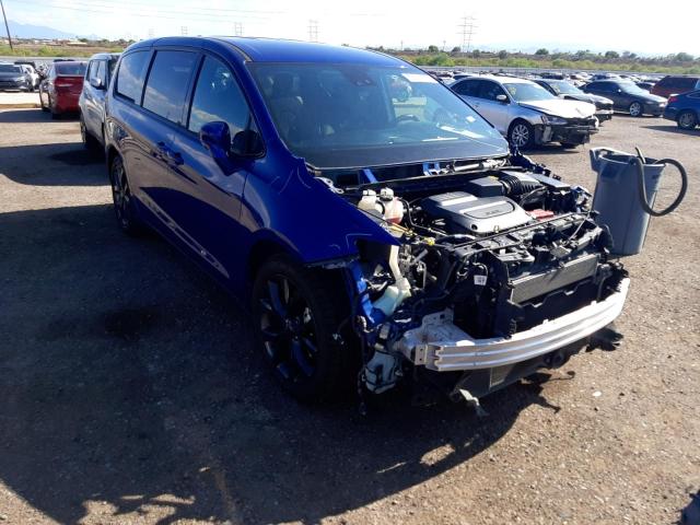 2C4RC1FG7KR569199 - 2019 CHRYSLER PACIFICA TOURING PLUS BLUE photo 4