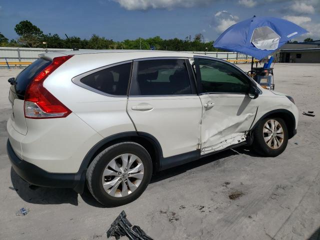 5J6RM3H53EL026072 - 2014 HONDA CR-V EX WHITE photo 3