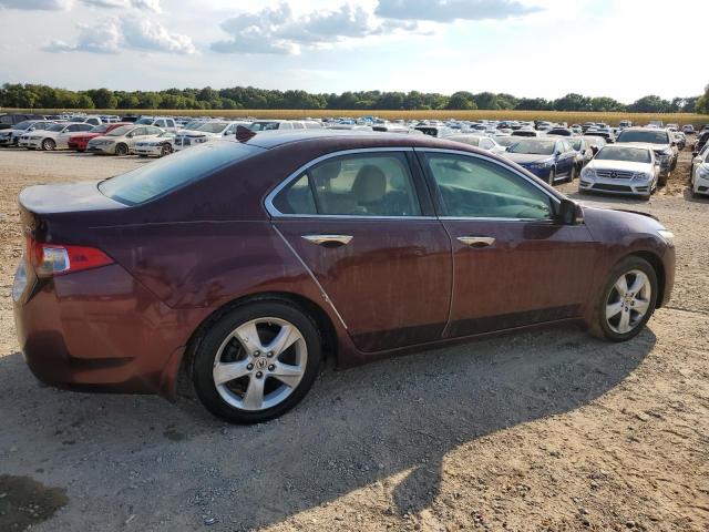 JH4CU2F66AC007199 - 2010 ACURA TSX BURGUNDY photo 3