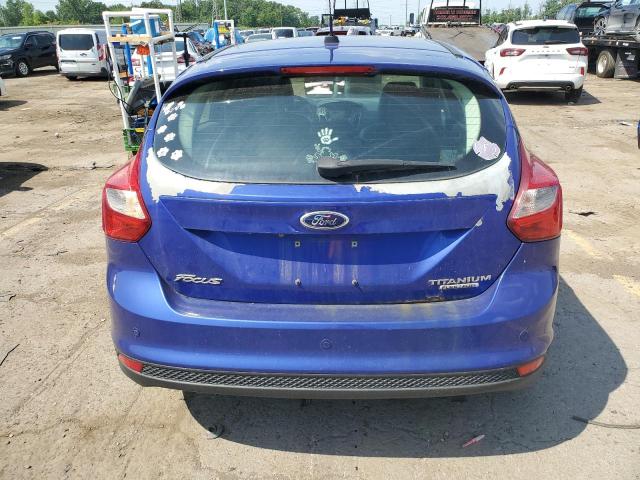 1FADP3N28DL204029 - 2013 FORD FOCUS TITANIUM BLUE photo 6