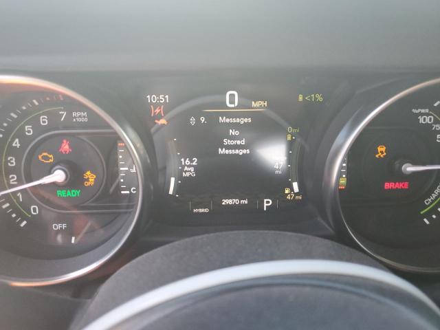 1C4JJXP60MW682711 - 2021 JEEP WRANGLER U SAHARA 4XE WHITE photo 9