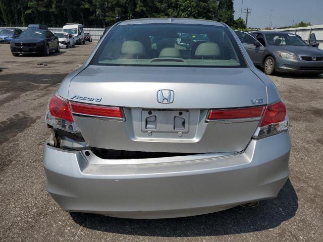 1HGCP3F86BA020629 - 2011 HONDA ACCORD EXL ვერცხლისფერი ფოტო 6