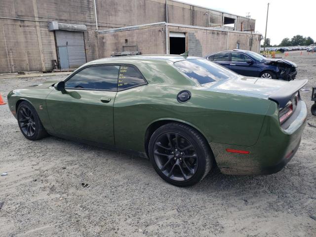 2C3CDZFJ7PH514332 - 2023 DODGE CHALLENGER R/T SCAT PACK GREEN photo 2