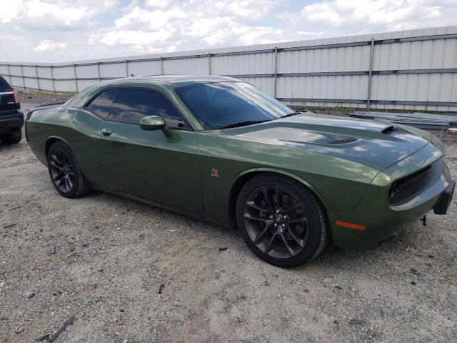 2C3CDZFJ7PH514332 - 2023 DODGE CHALLENGER R/T SCAT PACK GREEN photo 4