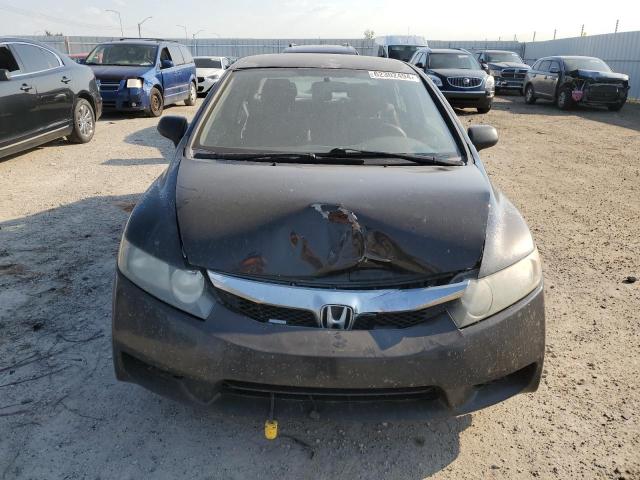 2HGFA16279H011271 - 2009 HONDA CIVIC DX BLACK photo 5