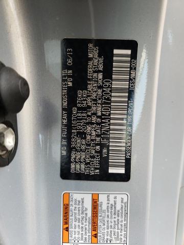 JF1ZNAA14D1730490 - 2013 TOYOTA SCION FR-S 银色 照片 12