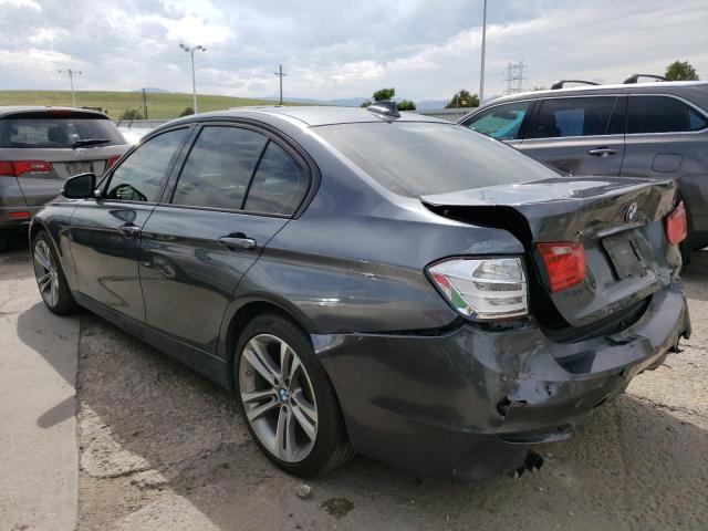 WBA3B3C53DF536361 - 2013 BMW 328 XI GRAY photo 2