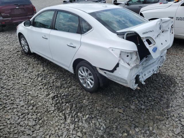 3N1AB7AP7JY236609 - 2018 NISSAN SENTRA S WHITE photo 2