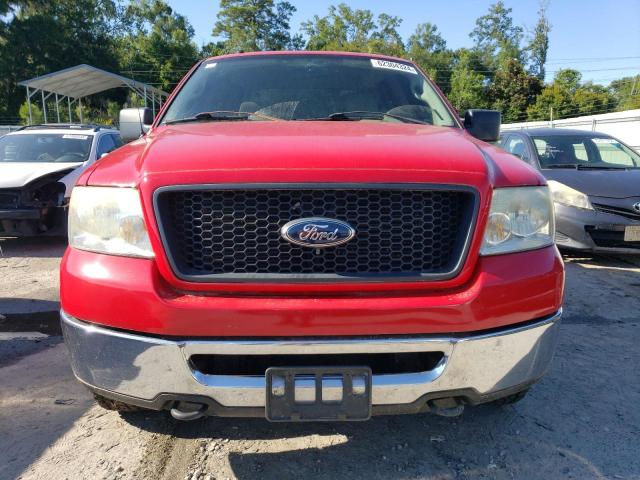 1FTPW14VX6FA79563 - 2006 FORD F150 SUPERCREW RED photo 5