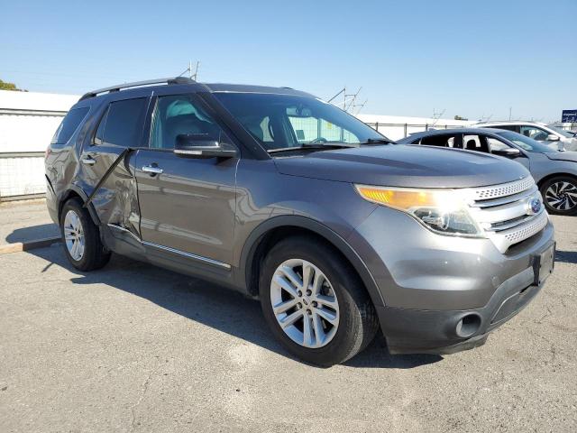 1FM5K7D86EGA28971 - 2014 FORD EXPLORER XLT GRAY photo 4