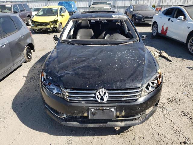 1VWBP7A33DC051841 - 2013 VOLKSWAGEN PASSAT SE BLACK photo 5