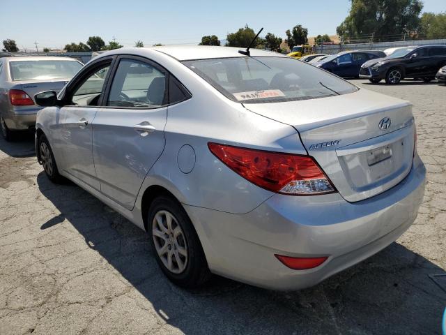 KMHCT4AE9DU453128 - 2013 HYUNDAI ACCENT GLS SILVER photo 2