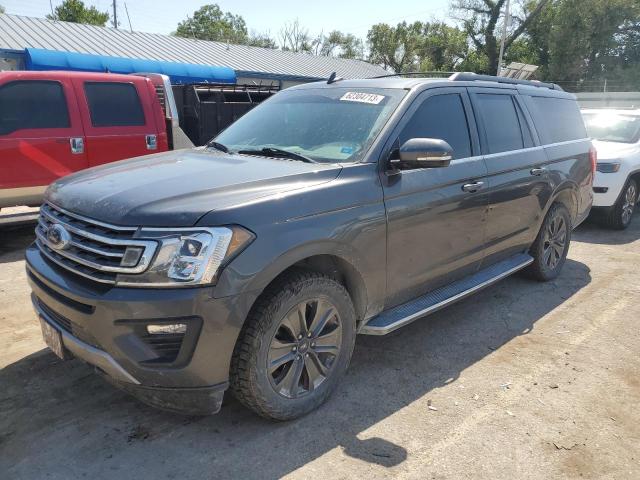 1FMJK1JT5JEA25912 - 2018 FORD EXPEDITION MAX XLT GRAY photo 1