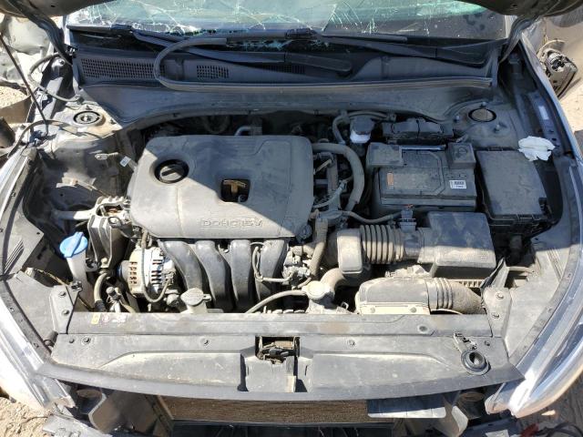 3KPF34ADXME327335 - 2021 KIA FORTE GT LINE GRAY photo 11