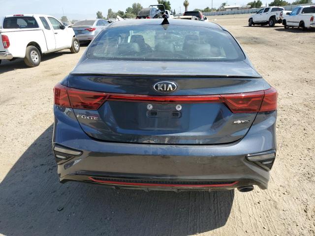 3KPF34ADXME327335 - 2021 KIA FORTE GT LINE GRAY photo 6