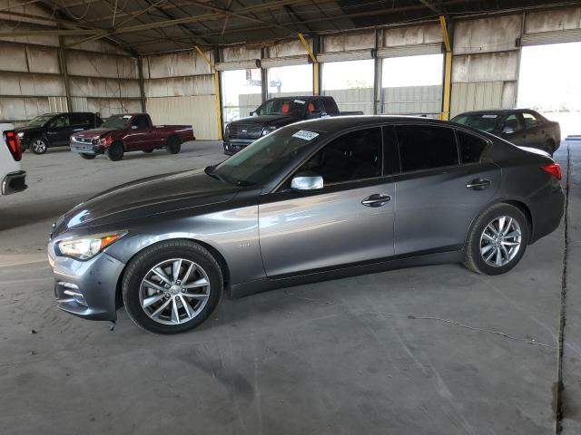 JN1CV7AP9GM200836 - 2016 INFINITI Q50 BASE GRAY photo 1