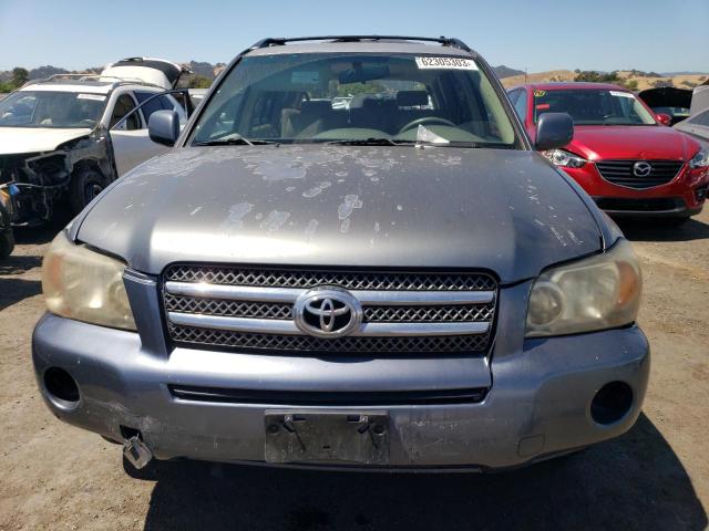 JTEDW21A860014669 - 2006 TOYOTA HIGHLANDER HYBRID GRAY photo 5