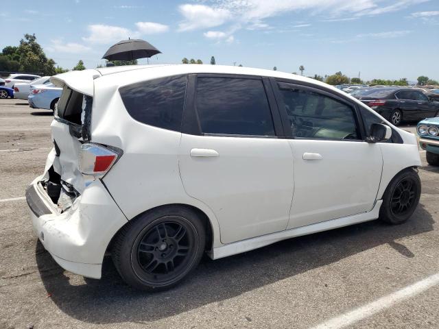 JHMGE88479S054076 - 2009 HONDA FIT SPORT WHITE photo 3