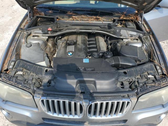 WBXPC93488WJ15661 - 2008 BMW X3 3.0SI SILVER photo 11