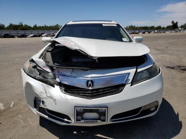 19UUA8F59DA009880 - 2013 ACURA TL TECH WHITE photo 5