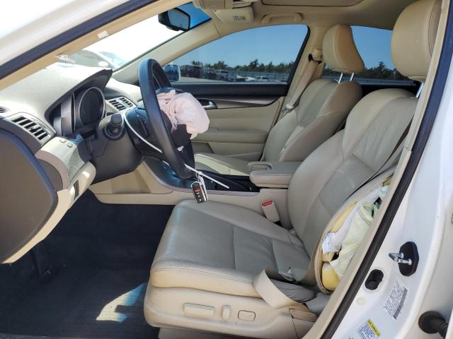 19UUA8F59DA009880 - 2013 ACURA TL TECH WHITE photo 7