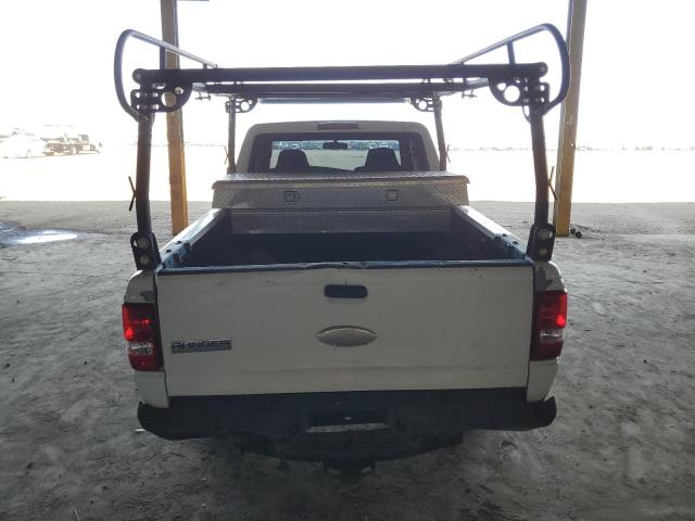 1FTYR14D59PA13083 - 2009 FORD RANGER SUPER CAB WHITE photo 6