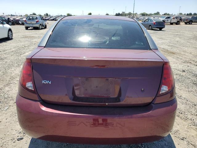 1G8AJ52F83Z151484 - 2003 SATURN ION LEVEL 2 BURGUNDY photo 6