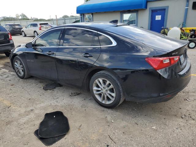 1G1ZD5ST2JF170206 - 2018 CHEVROLET MALIBU LT BLACK photo 2