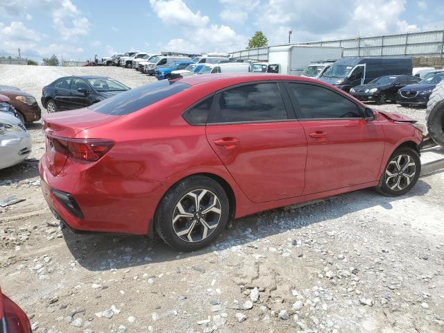 3KPF24AD0ME390303 - 2021 KIA FORTE FE RED photo 3