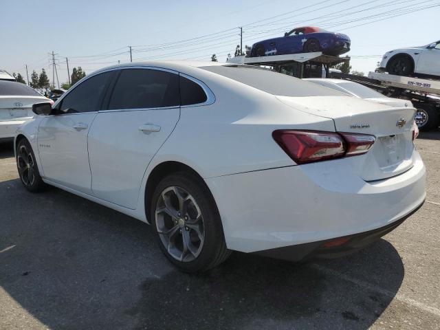 1G1ZD5ST4LF101259 - 2020 CHEVROLET MALIBU LT WHITE photo 2