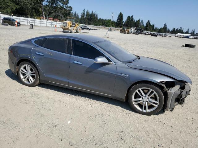 5YJSA1CN1DFP06792 - 2013 TESLA MODEL S 灰色 照片 4