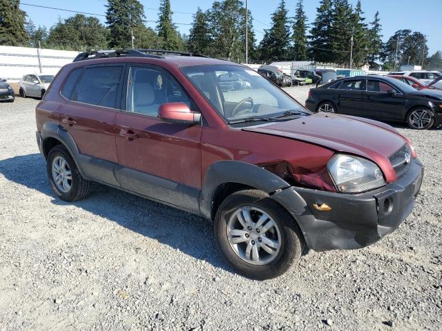 KM8JN72DX8U756935 - 2008 HYUNDAI TUCSON SE RED photo 4